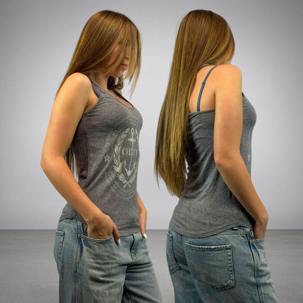 Obey Women's Grey Vest